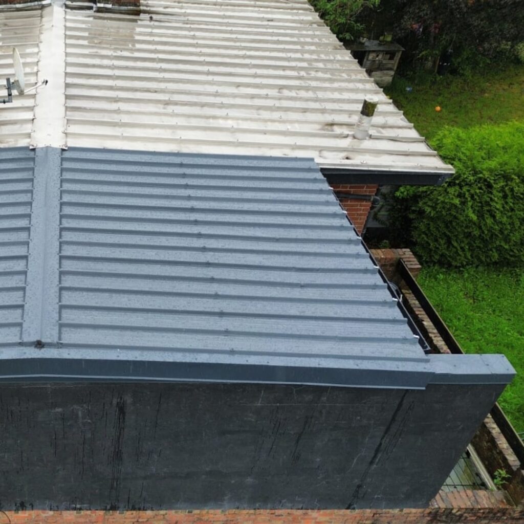 Pose de toiture bac acier Lens