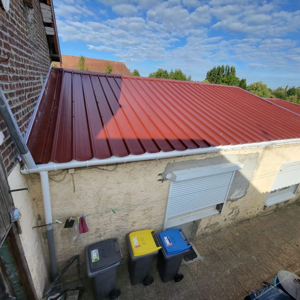 Pose toiture bac acier et bardage métallique Hénin-Beaumont